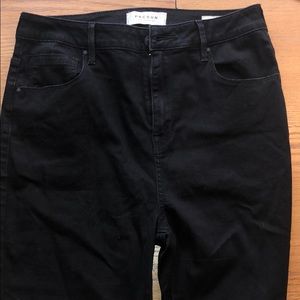 black skinny jeans